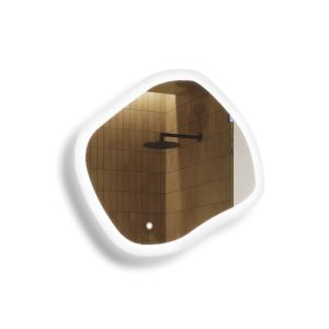 Lustro łazienkowe LED 84x74cm – owalne – LED Dual, włącznik 741988 Lustro łazienkowe LED 84x74cm – owalne – LED Dual, włącznik 741988