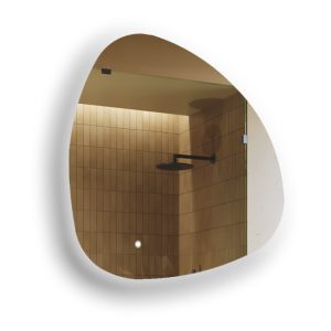 Lustro łazienkowe LED 94x94cm – nieregularne – LED Dual, włącznik 741958 Lustro łazienkowe LED 94x94cm – nieregularne – LED Dual, włącznik 741958
