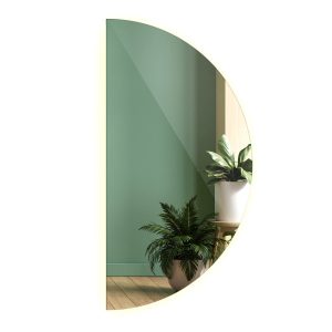 Lustro Łazienkowe Półokrągłe LED Wiszące 1/2 fi50 cm 117472 Lustro Łazienkowe Półokrągłe LED Wiszące 1/2 fi50 cm 117472