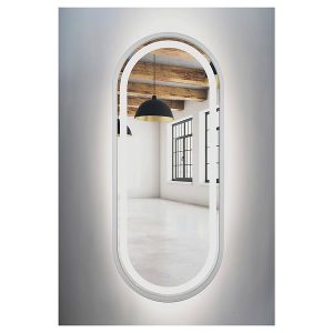 Lustro łazienkowe ścienne LED 50×150 cm białe 54933 Lustro łazienkowe ścienne LED 50×150 cm białe 54933