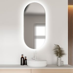 Lustro łazienkowe ścienne LED Luna 40×100 cm 237742
