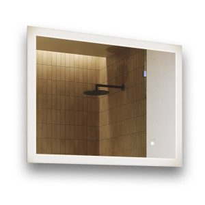 Lustro łazienkowe z dual led, 80x60cm, dotykowy włącznik 566674 Lustro łazienkowe z dual led, 80x60cm, dotykowy włącznik 566674