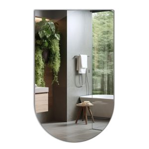 Lustro Łazienkowe ze ściętym bokiem 40 x 70 cm Tulup 878734 Lustro Łazienkowe ze ściętym bokiem 40 x 70 cm Tulup 878734