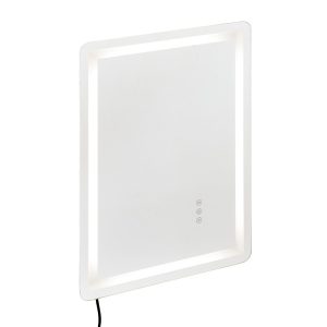 Lustro LED do Łazienki 50×70 cm z Podświetleniem i Funkcją Anti-Fog 804682 Lustro LED do Łazienki 50×70 cm z Podświetleniem i Funkcją Anti-Fog 804682
