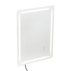 Lustro LED do Łazienki 60×80 cm z Podświetleniem i Funkcją Anti-Fog 804683 Lustro LED do Łazienki 60×80 cm z Podświetleniem i Funkcją Anti-Fog 804683