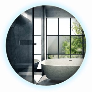 Lustro LED Podświetlane do Łazienki | Wallfluent | 100 cm | Zimne światło 735210