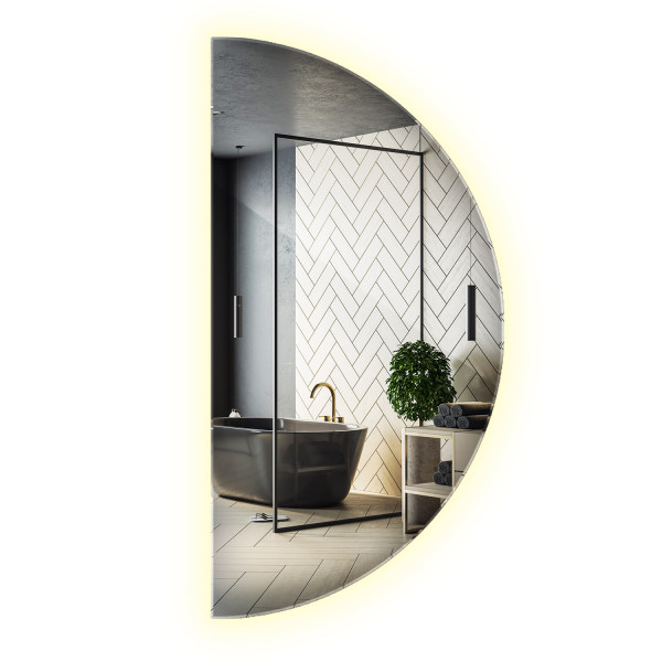 Lustro LED Podświetlane|Wallfluent|80 cm|Neutralne światło 861410