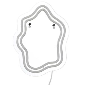 Lustro LED z neonowym oświetleniem nowoczesny design 487493 Lustro LED z neonowym oświetleniem nowoczesny design 487493