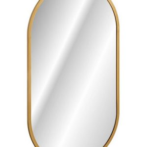 Lustro LED Złote Apollo 90×50 Owalne 121735 Lustro LED Złote Apollo 90×50 Owalne 121735