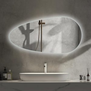 Lustro Łezka Zimne Światło Led Pionowe Do Makijażu 40×80 cm 117433