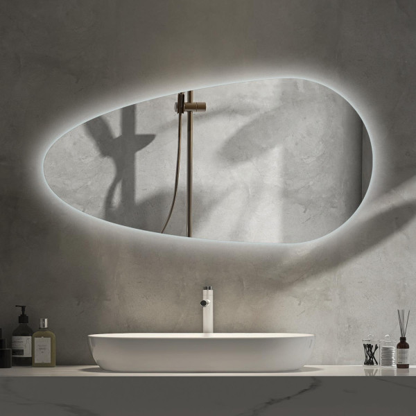 Lustro Łezka Zimne Światło Led Pionowe Do Makijażu 40x80 cm 117433