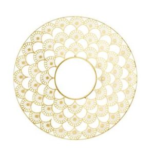 Lustro Mandala 70cm złota 81650