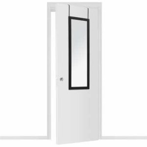 Lustro na drzwi 35x109cm czarne 179851 Lustro na drzwi 35x109cm czarne 179851