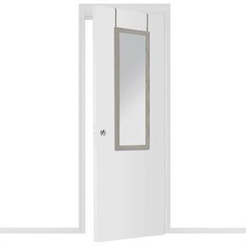 Lustro na drzwi 35x109cm szare 99502