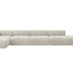 Narożnik lewostronny modułowy LIZUR-L3 475x160x70 cm Kremowy 682301 Narożnik lewostronny modułowy LIZUR-L3 475x160x70 cm Kremowy 682301