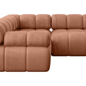Narożnik lewostronny modułowy MENDE-L1 190x190x70 cm Morelowy 684574 Narożnik lewostronny modułowy MENDE-L1 190x190x70 cm Morelowy 684574