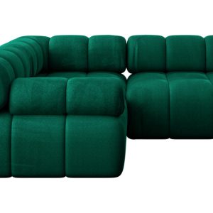 Narożnik lewostronny modułowy MENDE-L1 190x190x70 cm Zielony 684663 Narożnik lewostronny modułowy MENDE-L1 190x190x70 cm Zielony 684663
