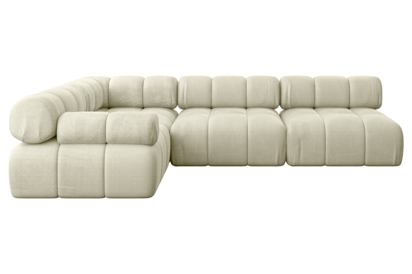 Narożnik lewostronny modułowy MENDE-L2 285x190x70 cm Beżowy 684304