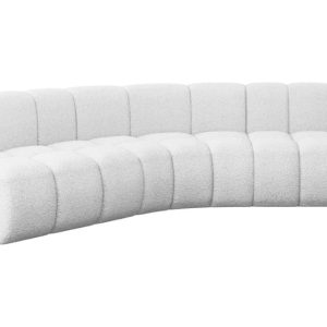 Narożnik lewostronny modułowy Montra-L1 – 290x174x70 cm Biały 758917 Narożnik lewostronny modułowy Montra-L1 – 290x174x70 cm Biały 758917