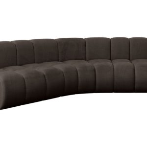 Narożnik lewostronny modułowy Montra-L1 – 290x174x70 cm Brązowy 758544 Narożnik lewostronny modułowy Montra-L1 – 290x174x70 cm Brązowy 758544