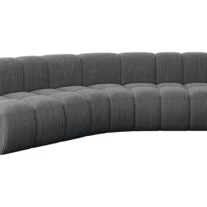 Narożnik lewostronny modułowy Montra-L1 – 290x174x70 cm Grafitowy 758797 Narożnik lewostronny modułowy Montra-L1 – 290x174x70 cm Grafitowy 758797