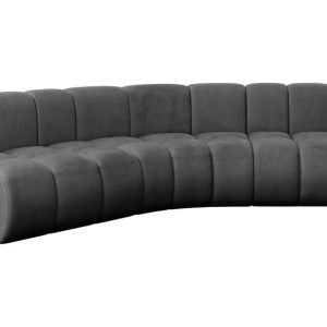 Narożnik lewostronny modułowy Montra-L1 – 290x174x70 cm Grafitowy 758545 Narożnik lewostronny modułowy Montra-L1 – 290x174x70 cm Grafitowy 758545