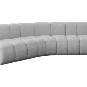 Narożnik lewostronny modułowy Montra-L1 – 290x174x70 cm Jasny szary 758256 Narożnik lewostronny modułowy Montra-L1 – 290x174x70 cm Jasny szary 758256