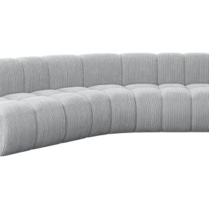 Narożnik lewostronny modułowy Montra-L1 – 290x174x70 cm Szary 758578 Narożnik lewostronny modułowy Montra-L1 – 290x174x70 cm Szary 758578