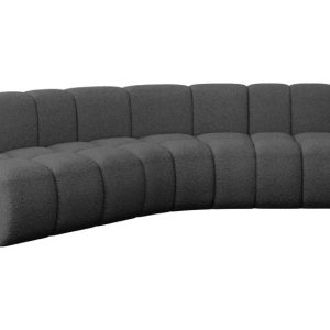 Narożnik lewostronny modułowy Montra-L1 – 290x174x70 cm Szary 758214 Narożnik lewostronny modułowy Montra-L1 – 290x174x70 cm Szary 758214