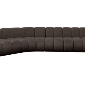 Narożnik lewostronny modułowy Montra-L2 – 381x174x70 cm Brązowy 758272 Narożnik lewostronny modułowy Montra-L2 – 381x174x70 cm Brązowy 758272
