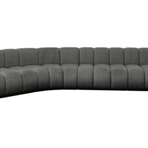 Narożnik lewostronny modułowy Montra-L2 – 381x174x70 cm Grafitowy 758562 Narożnik lewostronny modułowy Montra-L2 – 381x174x70 cm Grafitowy 758562