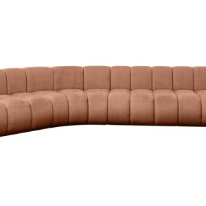 Narożnik lewostronny modułowy Montra-L2 – 381x174x70 cm Morelowy 758420 Narożnik lewostronny modułowy Montra-L2 – 381x174x70 cm Morelowy 758420