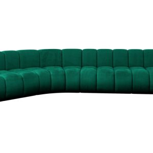 Narożnik lewostronny modułowy Montra-L2 – 381x174x70 cm Zielony 758693 Narożnik lewostronny modułowy Montra-L2 – 381x174x70 cm Zielony 758693