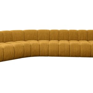Narożnik lewostronny modułowy Montra-L2 – 381x174x70 cm Żółty 758698 Narożnik lewostronny modułowy Montra-L2 – 381x174x70 cm Żółty 758698