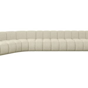 Narożnik lewostronny modułowy Montra-L3 – 472x174x70 cm Beżowy 758874 Narożnik lewostronny modułowy Montra-L3 – 472x174x70 cm Beżowy 758874