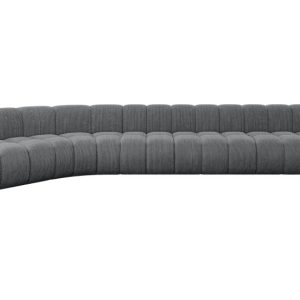 Narożnik lewostronny modułowy Montra-L3 – 472x174x70 cm Grafitowy 758834