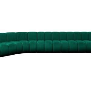 Narożnik lewostronny modułowy Montra-L3 – 472x174x70 cm Zielony 758417