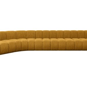 Narożnik lewostronny modułowy Montra-L3 – 472x174x70 cm Żółty 758647 Narożnik lewostronny modułowy Montra-L3 – 472x174x70 cm Żółty 758647