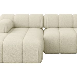 Narożnik lewostronny modułowy RAZON-L1 190x160x70 cm Beżowy 682852 Narożnik lewostronny modułowy RAZON-L1 190x160x70 cm Beżowy 682852