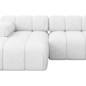 Narożnik lewostronny modułowy RAZON-L1 190x160x70 cm Biały 682853 Narożnik lewostronny modułowy RAZON-L1 190x160x70 cm Biały 682853