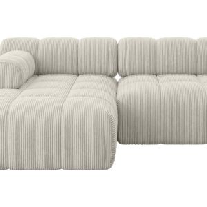 Narożnik lewostronny modułowy RAZON-L1 190x160x70 cm Kremowy 682823 Narożnik lewostronny modułowy RAZON-L1 190x160x70 cm Kremowy 682823