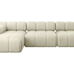 Narożnik lewostronny modułowy RAZON-L2 285x160x70 cm Beżowy 682336 Narożnik lewostronny modułowy RAZON-L2 285x160x70 cm Beżowy 682336