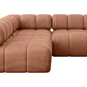 Narożnik lewostronny modułowy SAMARO-L1 190x190x70 cm morelowy 703410 Narożnik lewostronny modułowy SAMARO-L1 190x190x70 cm morelowy 703410