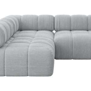 Narożnik lewostronny modułowy SAMARO-L1 190x190x70 cm szary 703452 Narożnik lewostronny modułowy SAMARO-L1 190x190x70 cm szary 703452