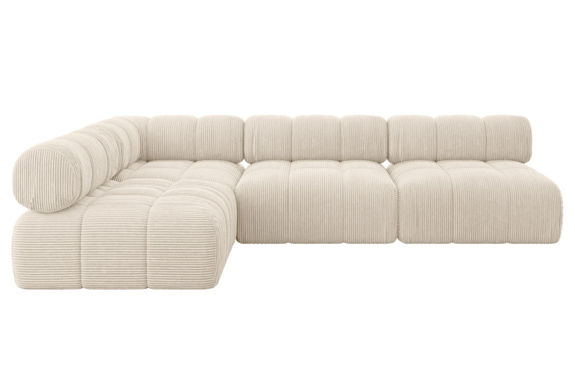 Narożnik lewostronny modułowy SAMARO-L2 285x190x70 cm beżowy 703422