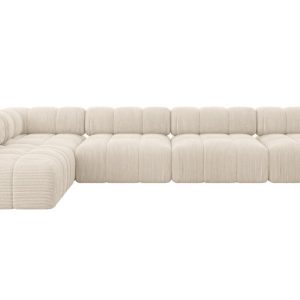 Narożnik lewostronny modułowy SAMARO-L3 380x190x70 cm beżowy 703480
