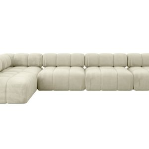 Narożnik lewostronny modułowy SAMARO-L3 380x190x70 cm beżowy 703433
