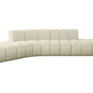 Narożnik lewostronny modułowy Solven-L1 – 380x174x70 cm Beżowy 758655 Narożnik lewostronny modułowy Solven-L1 – 380x174x70 cm Beżowy 758655