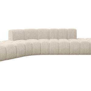 Narożnik lewostronny modułowy Solven-L1 – 380x174x70 cm Beżowy 758924 Narożnik lewostronny modułowy Solven-L1 – 380x174x70 cm Beżowy 758924