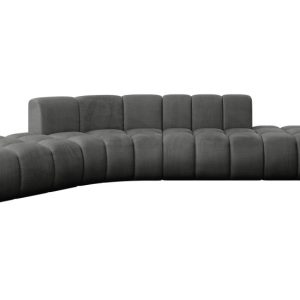 Narożnik lewostronny modułowy Solven-L1 – 380x174x70 cm Grafitowy 758358 Narożnik lewostronny modułowy Solven-L1 – 380x174x70 cm Grafitowy 758358